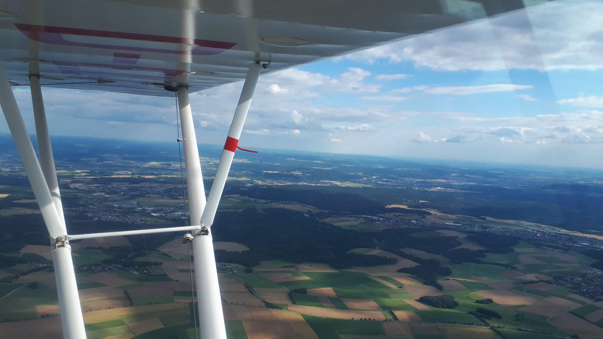 Panoramablick über Coburg: Entdecke die Region im Flieger