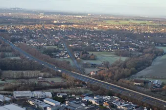 Flughafen Dortmund, Ruhrgebiet und zurück ins Münsterland