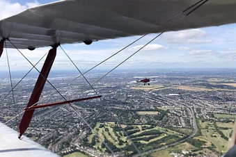 Delve into the past on a 20 Minute Vintage Biplane Flight