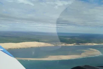 Découverte aérienne du sublime Bassin d'Arcachon