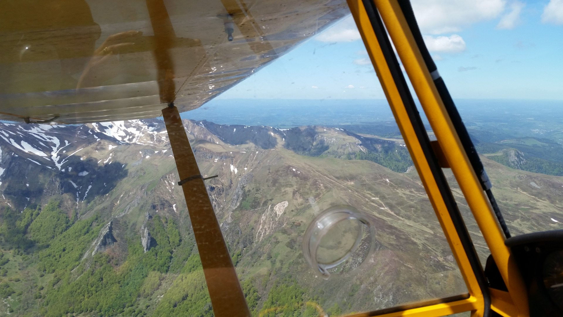 Vol : Chateauneuf sur Cher-Massif du Sancy-Ussel et retour