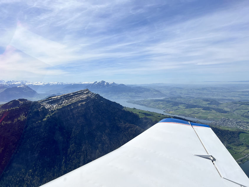 Rundflug zu den Luzerner Hausbergen.