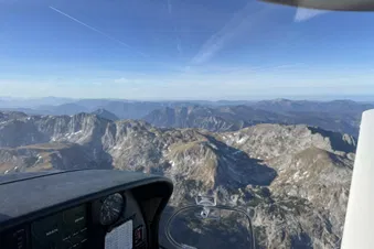 Rundflug Hochschwab über Rax und Schneeberg