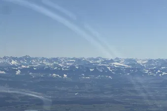 Ein Flug quer durch Deutschland zum schönen Bodensee
