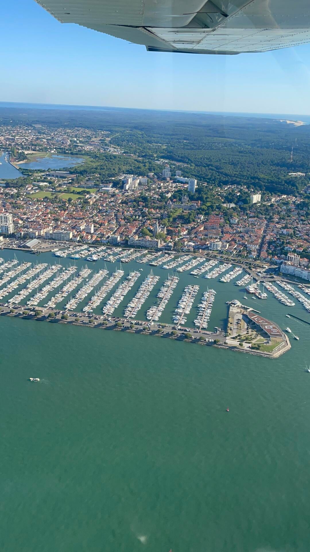 Découverte aérienne du Bassin d’Arcachon