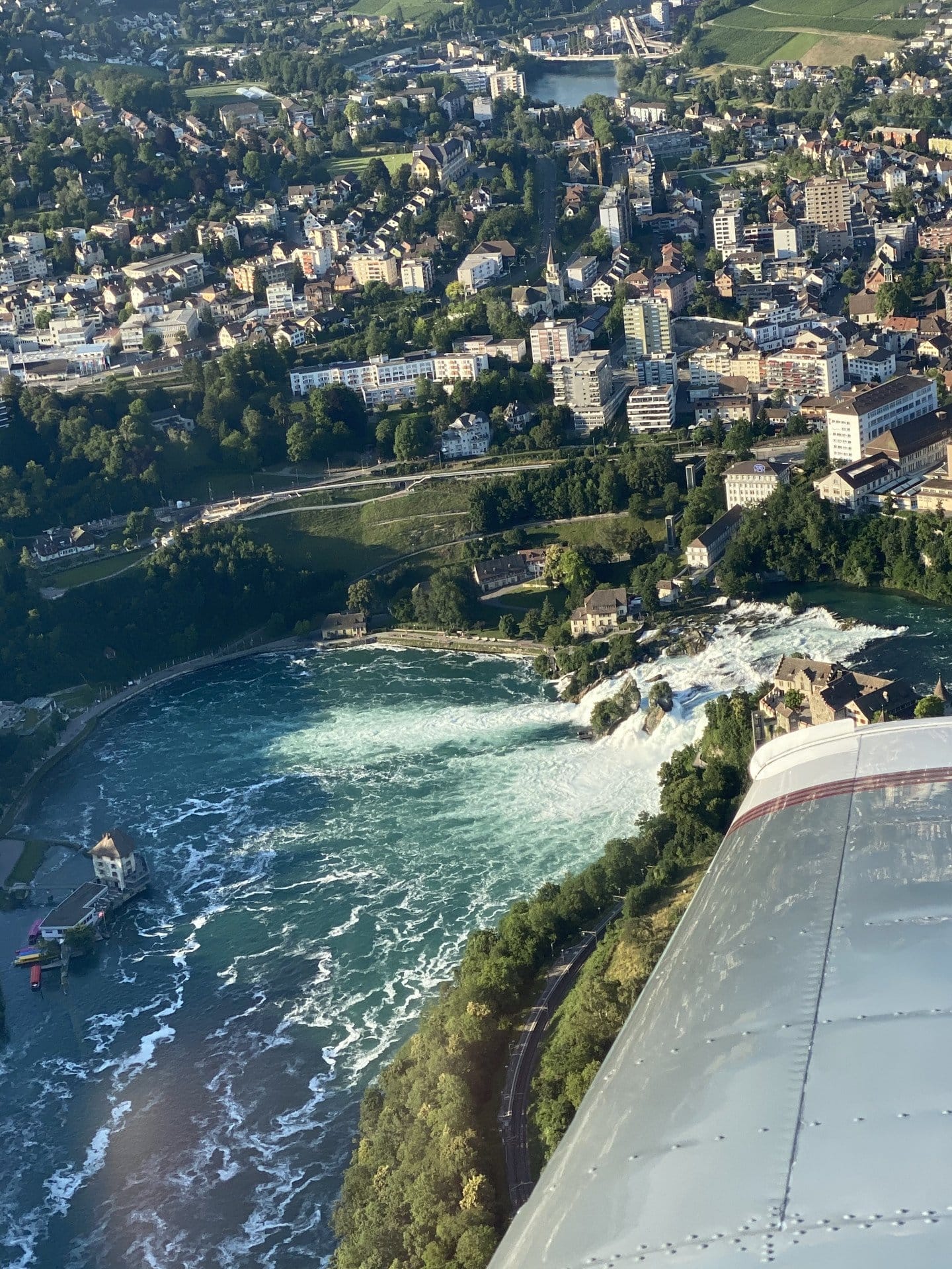 Den Rheinfall aus der Nähe erleben