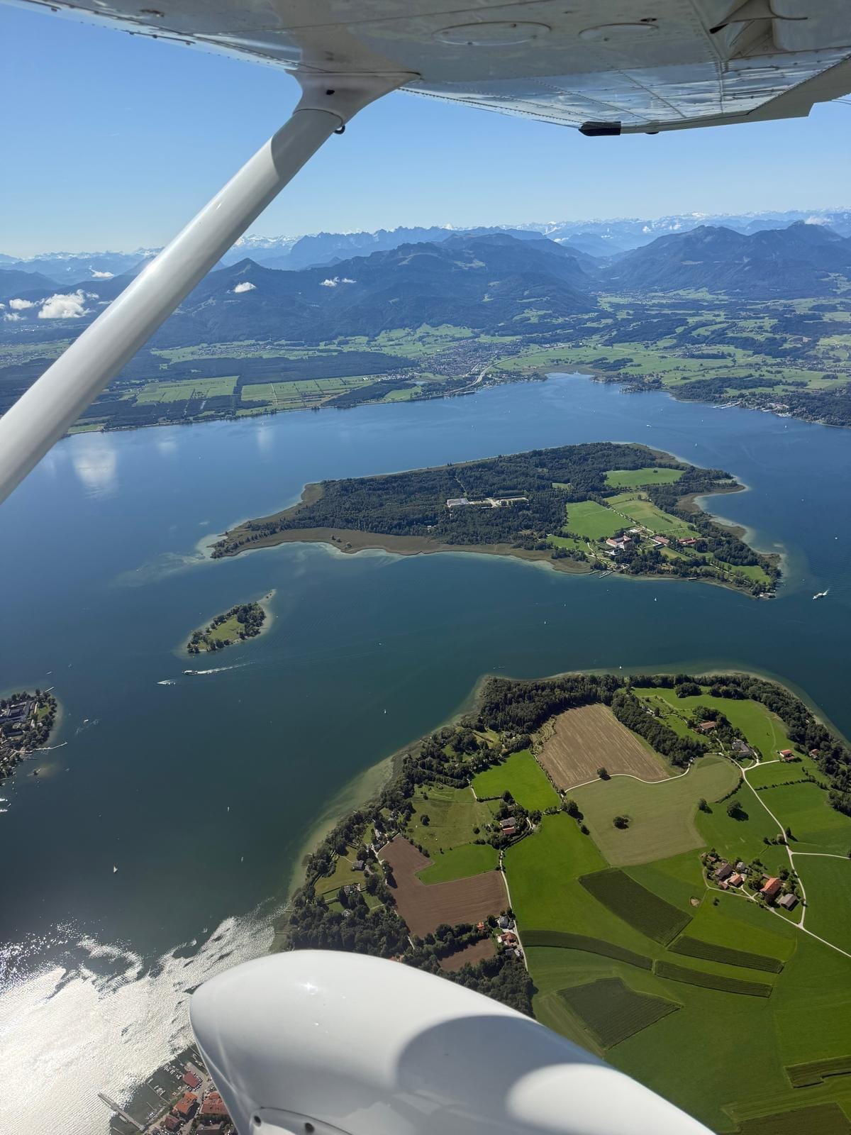 Entdecke die Bayerischen Seen von oben