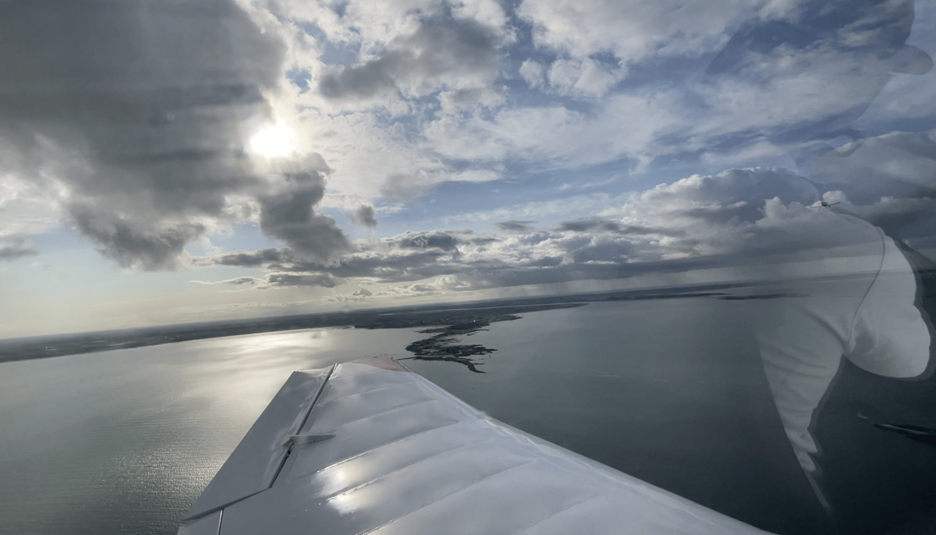Balade aérienne jusqu'à Fort Boyard