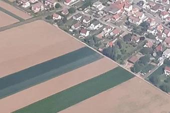 Survol : Massif du Donon, le Hohwald, la Plaine d'Alsace