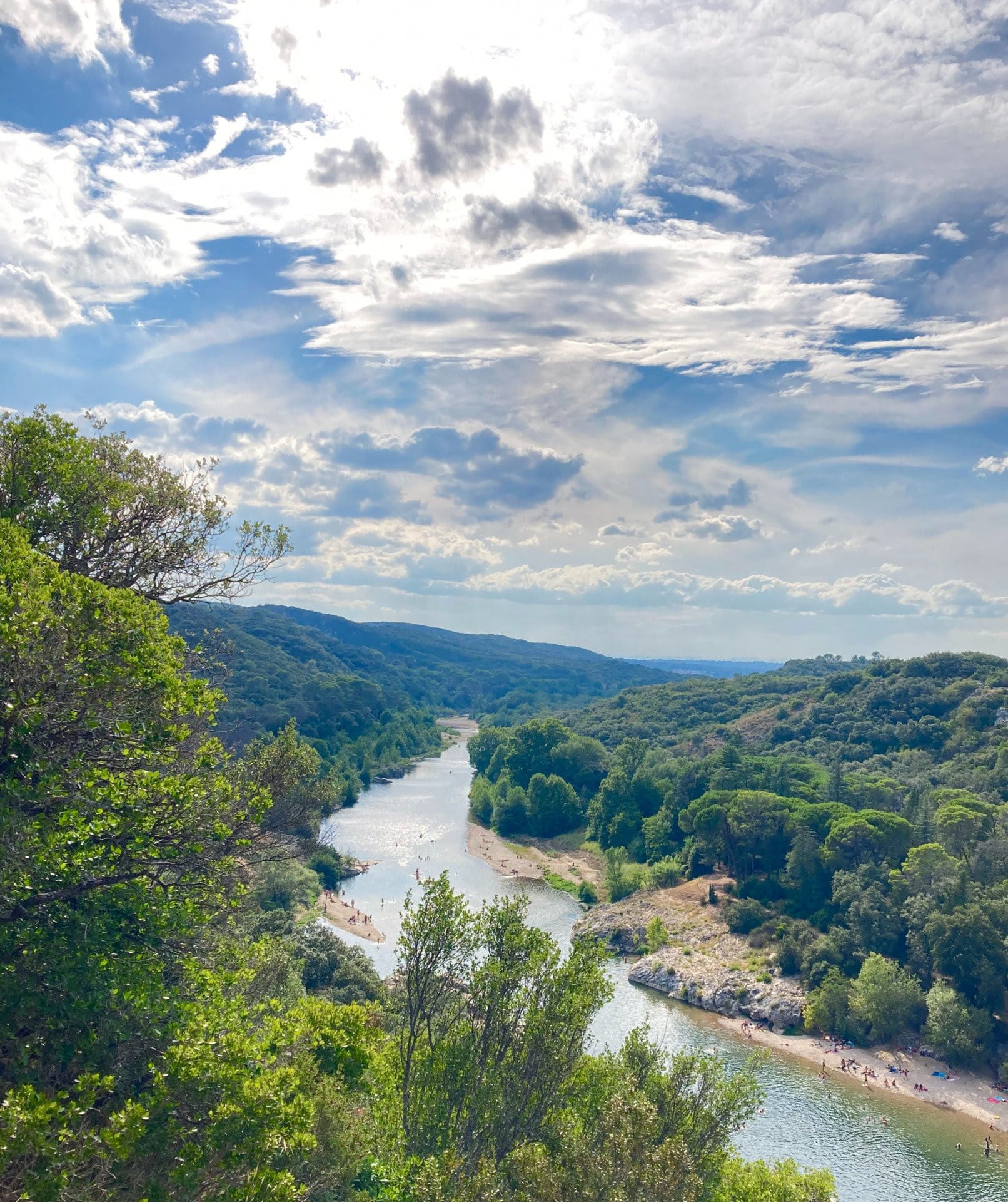 Balade aérienne-Pont du Gard-Littoral de Camargue en hélico