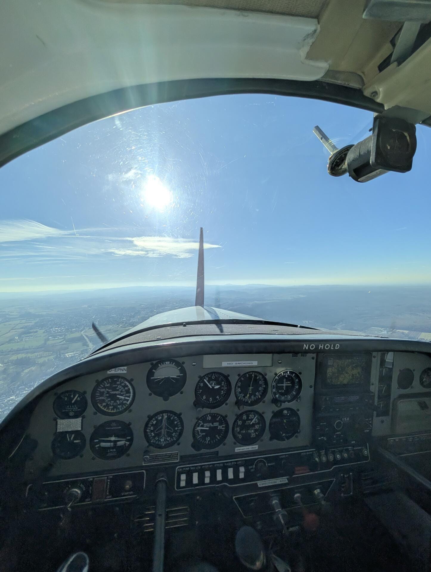 Schnupperfliegen über dem Rhein-Main Gebiet