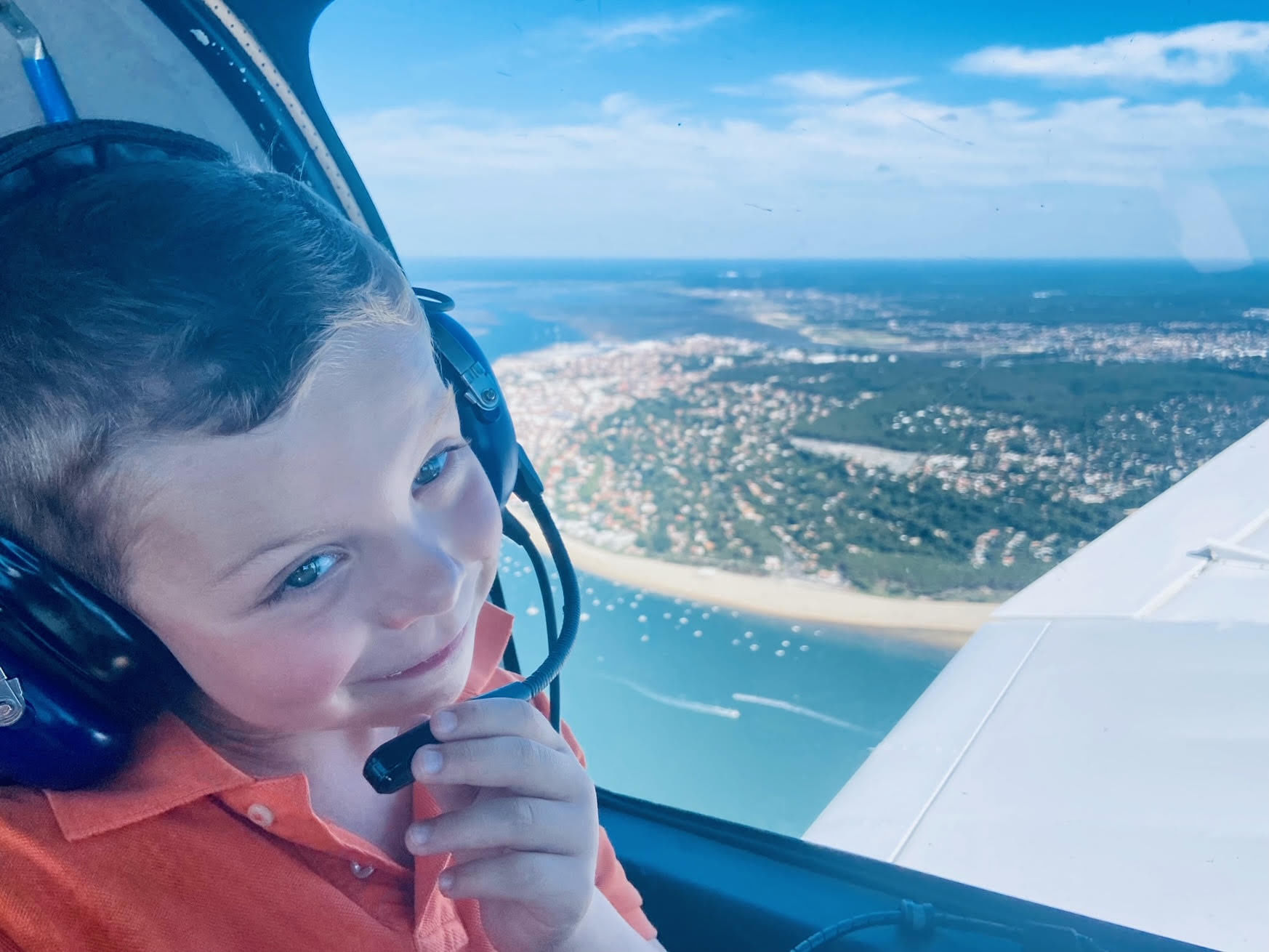 Balade aérienne : Le Bassin d'Arcachon - 2 ou 3 passagers