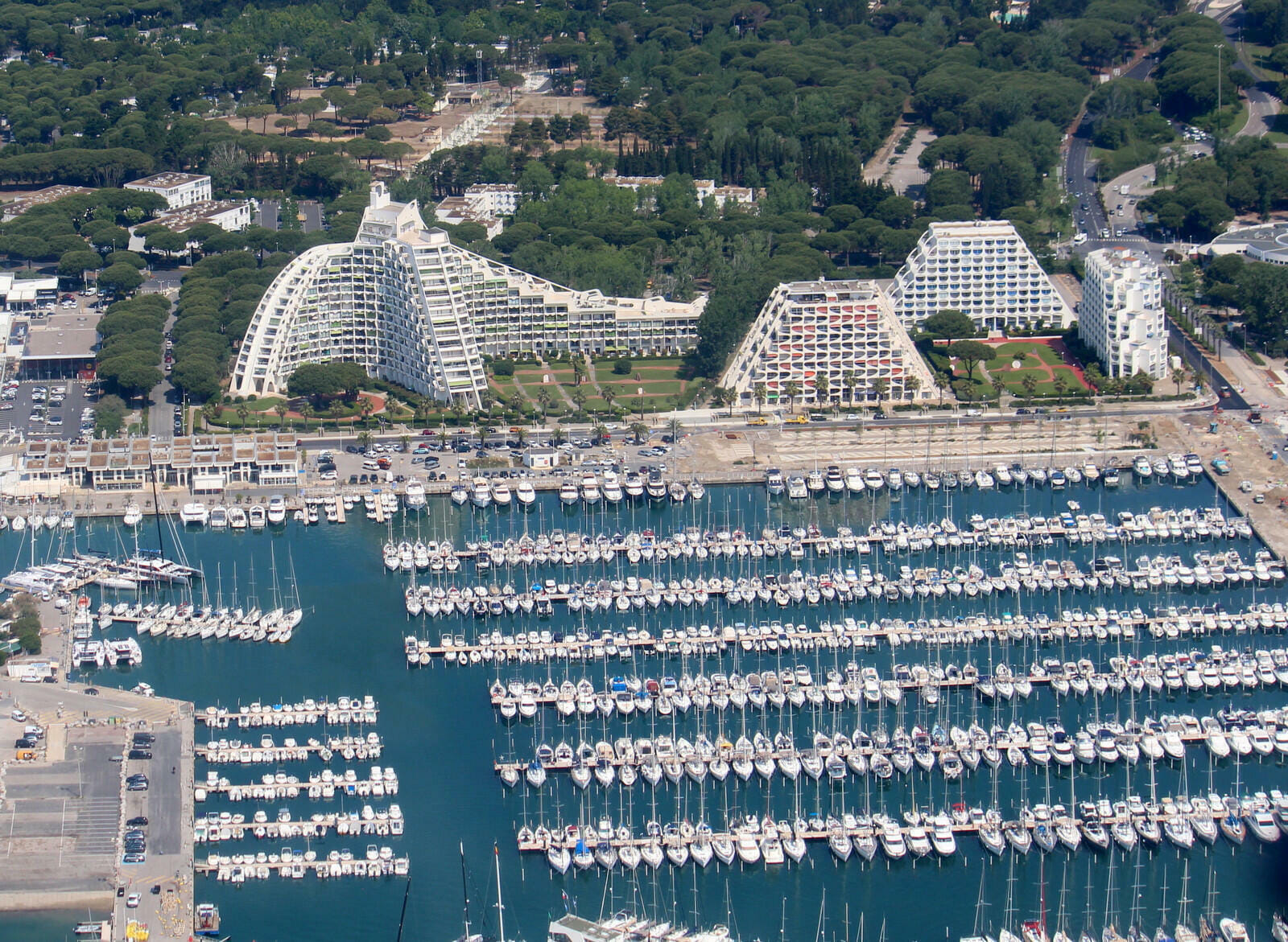 La Grande Motte, le port