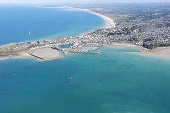 Granville vue du ciel