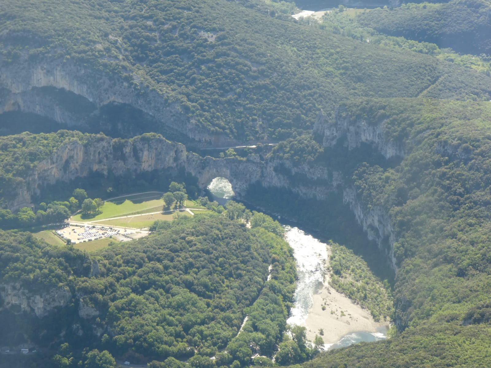 Balade au-dessus des Gorges de l'Ardèche