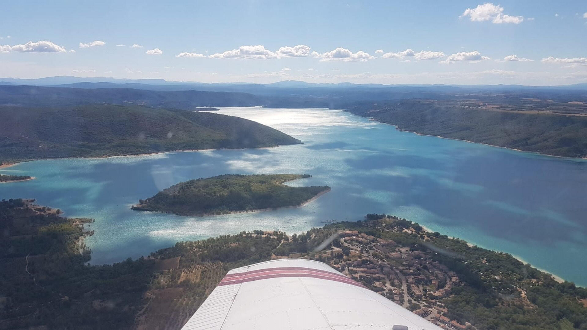 Les Gorges du Verdon vues du ciel