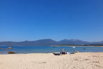 Plage à Propriano