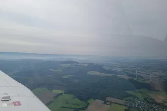 Weser, Wasser und Wiehengebirge ein großartiger Rundflug