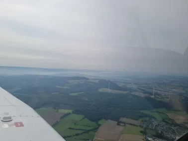 Weser, Wasser und Wiehengebirge ein großartiger Rundflug