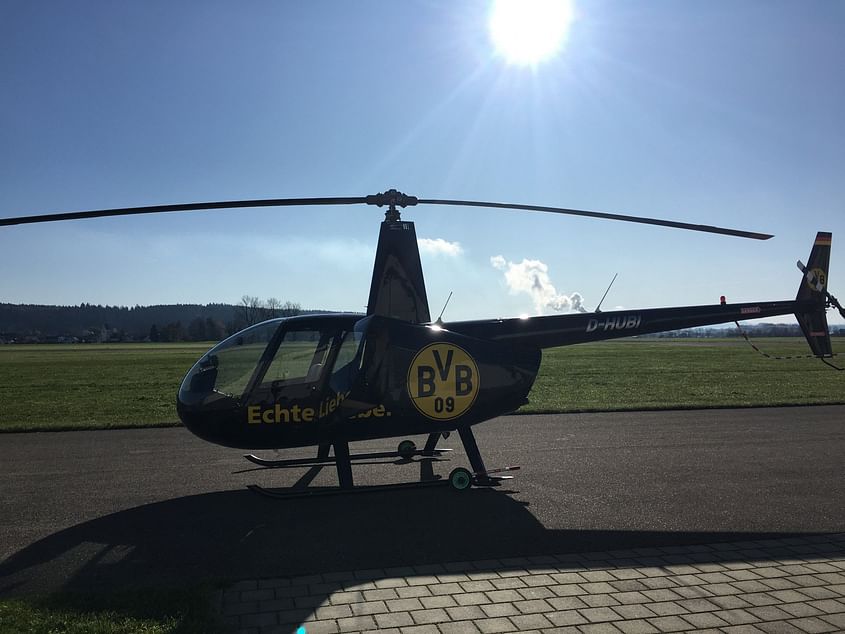 Hubschrauberflug: Harburg-Nördlingen-Eichstätt-Kelheim-Neub.
