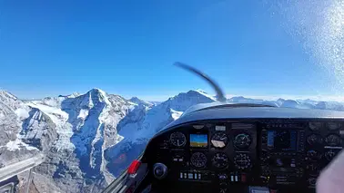 Über die Alpen ins Engadin nach Samedan