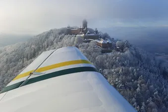 Le Haut Koenigsbourg sous la neige