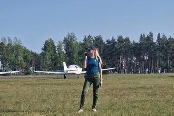 An unforgettable flight to Nida and back