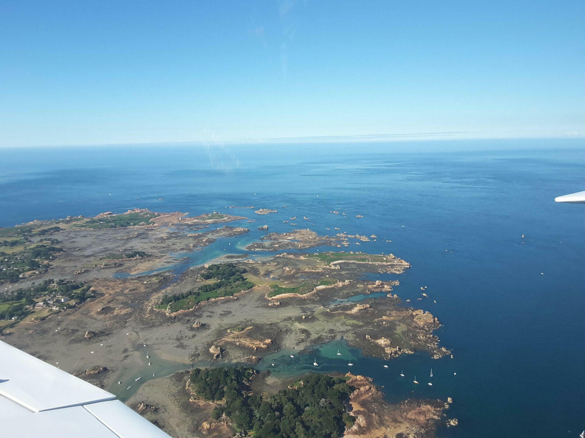 L'archipel de Bréhat au départ de la Côte de Granit(2Pax min
