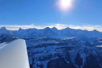 Rundflug in die schönen Innerschweizer Voralpen