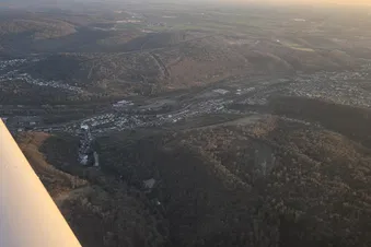 Vol le long de la Moselle - retour par la Fensch