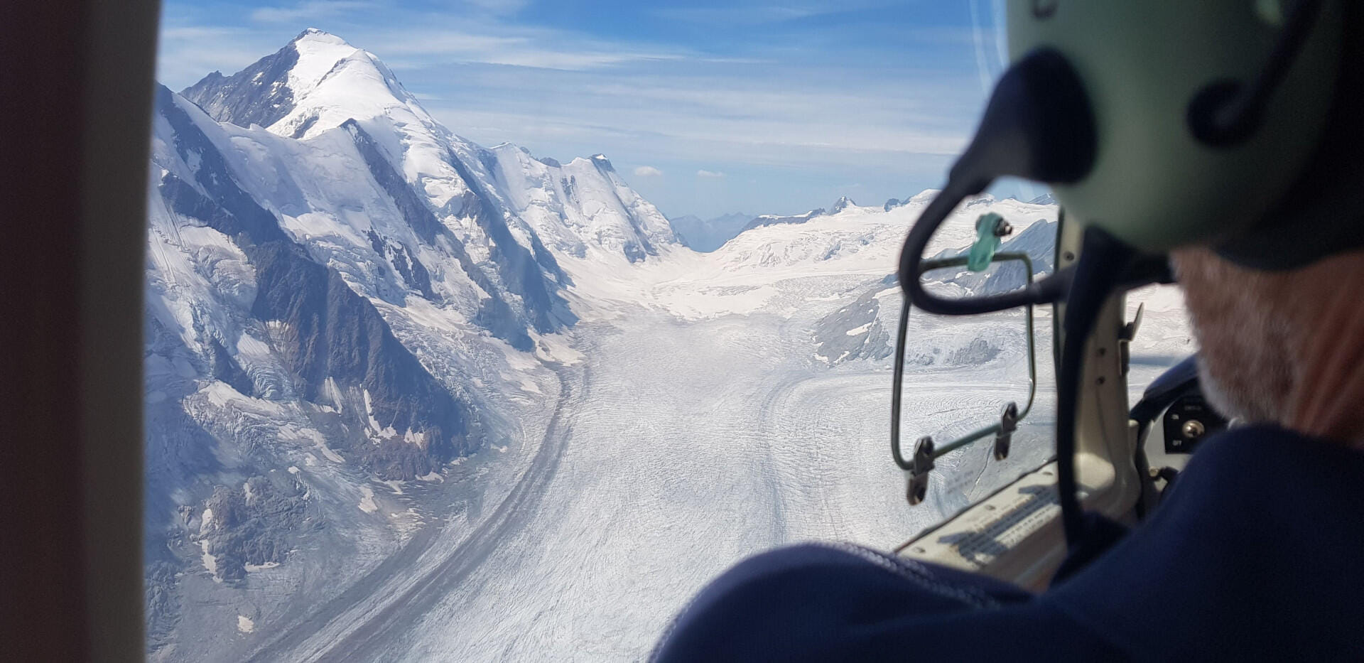 Rundflug Aletsch - Jungfrau - Matterhorn