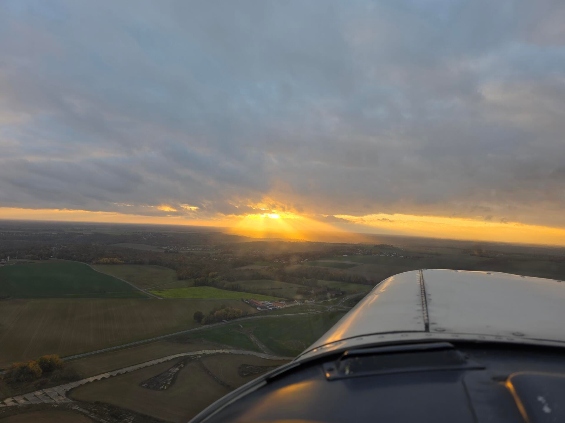 Entre ciel et château, vol de balade féérique