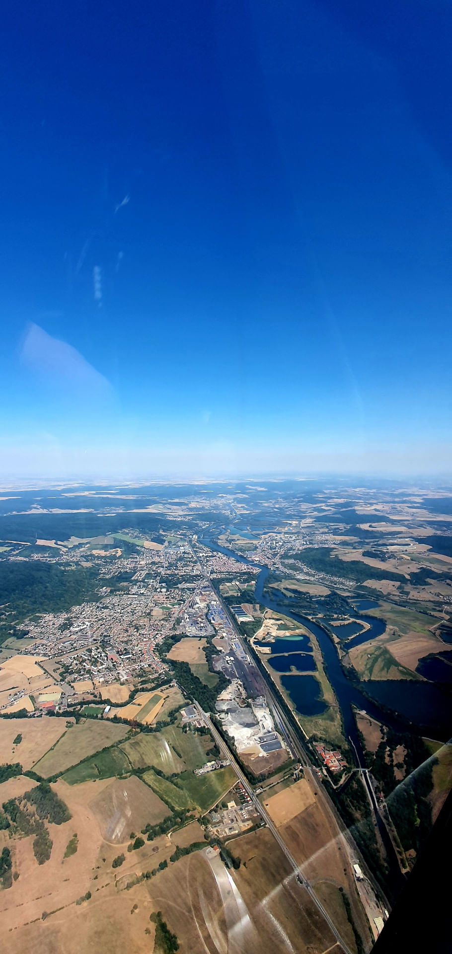 Balade au dessus de la Moselle et de Nancy