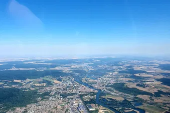 Ballade au dessus de la Moselle et de Nancy