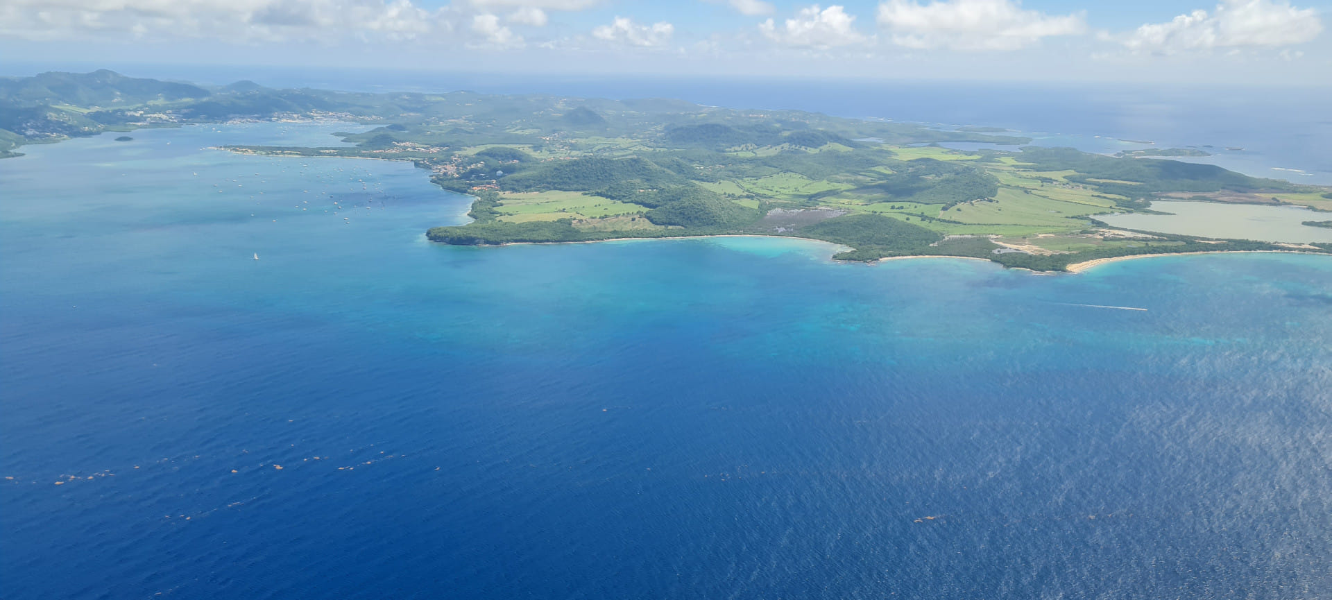 Balade aérienne en Martinique