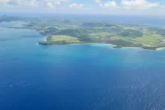 Balade aérienne en Martinique