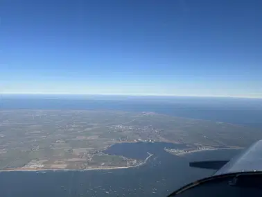 Rundflug nach Fehmarn