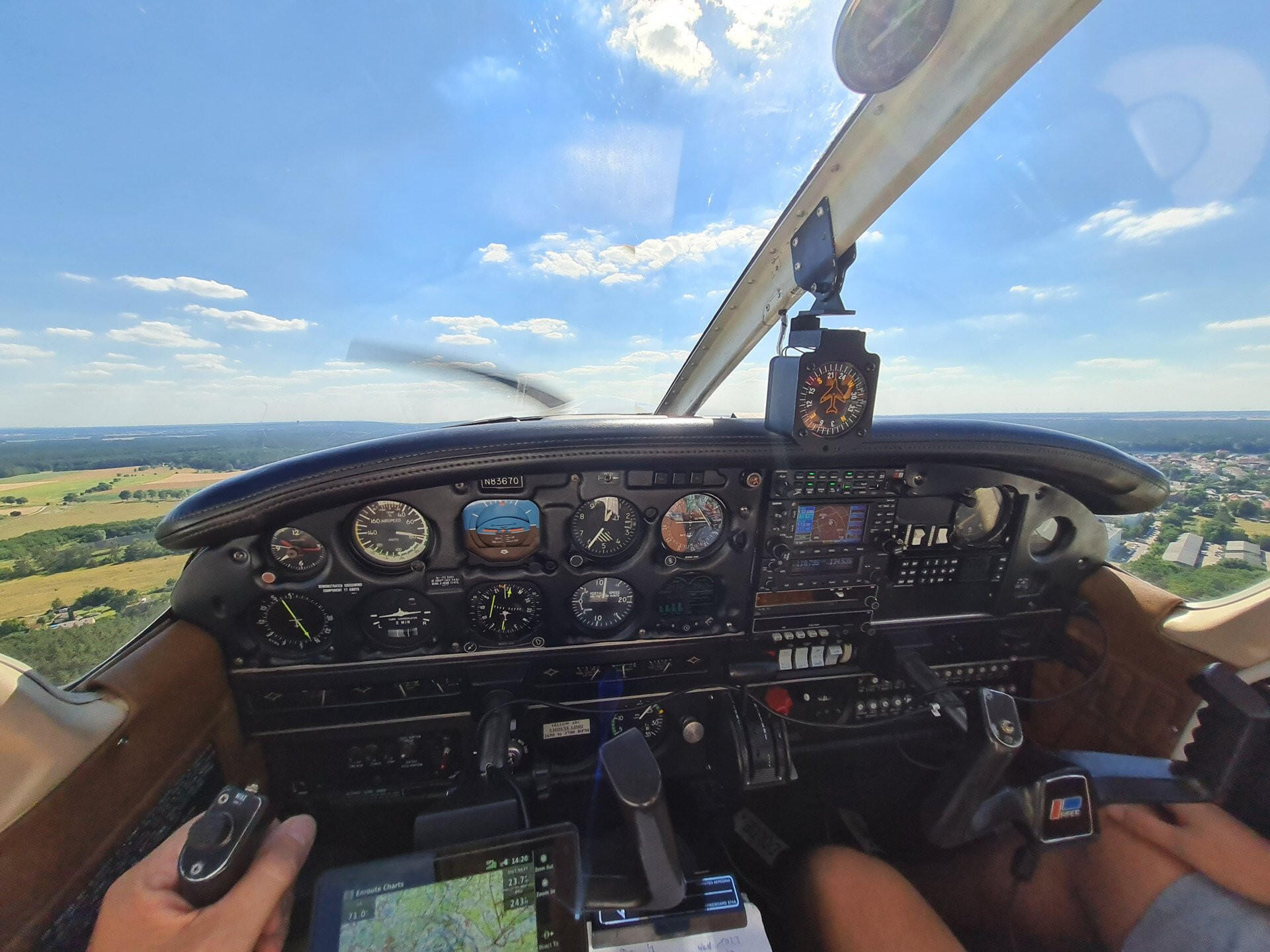 Rundflug über Berlin und Potsdam