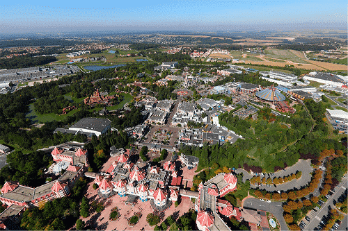 Disneyland, Vaux-le-Vicomte & Fontainebleau vus du ciel ✈️
