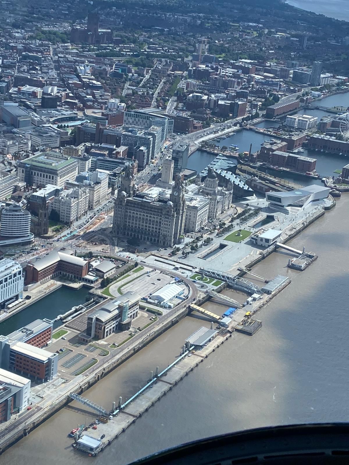 10 Minute Flight from Liverpool