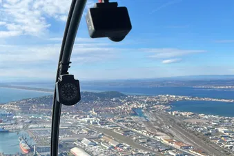 Tour de Sète en hélicoptère