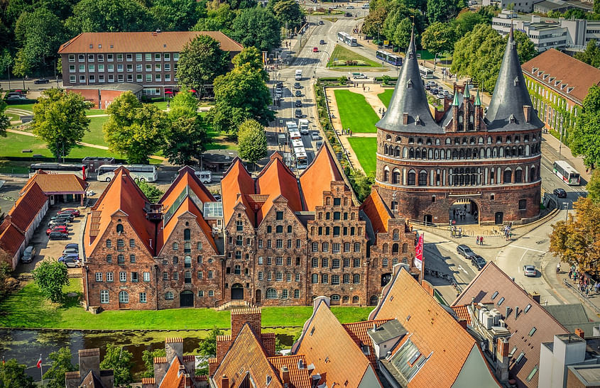 Rundflug Hamburg und Lübeck