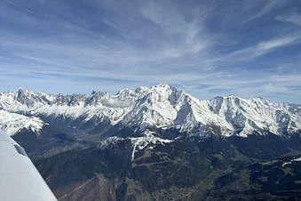 Vol au Mont Blanc - Flight to the Mont Blanc