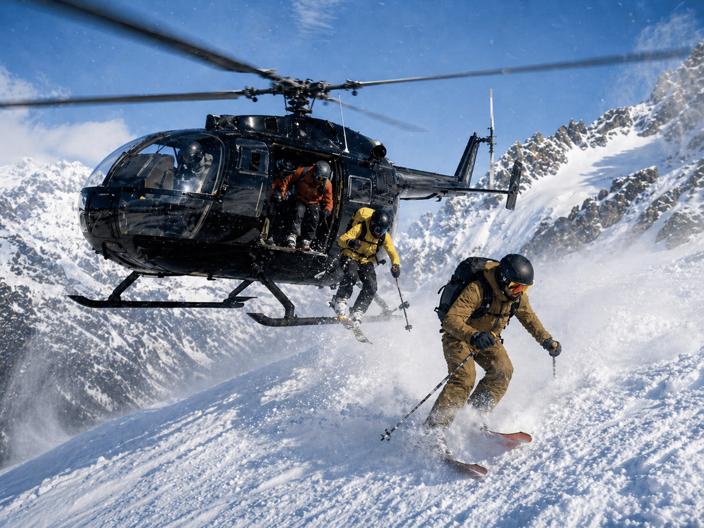 Halbtages Helikopter-Event mit dem VIP Turbinenhubschrauber