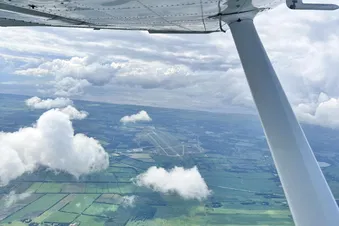 🛩️ Ganderkesee nach Frankfurt-Egelsbach 🌤️