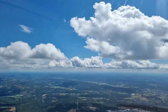 Rundflug über die Universitätsstadt Siegen und Dillenburg