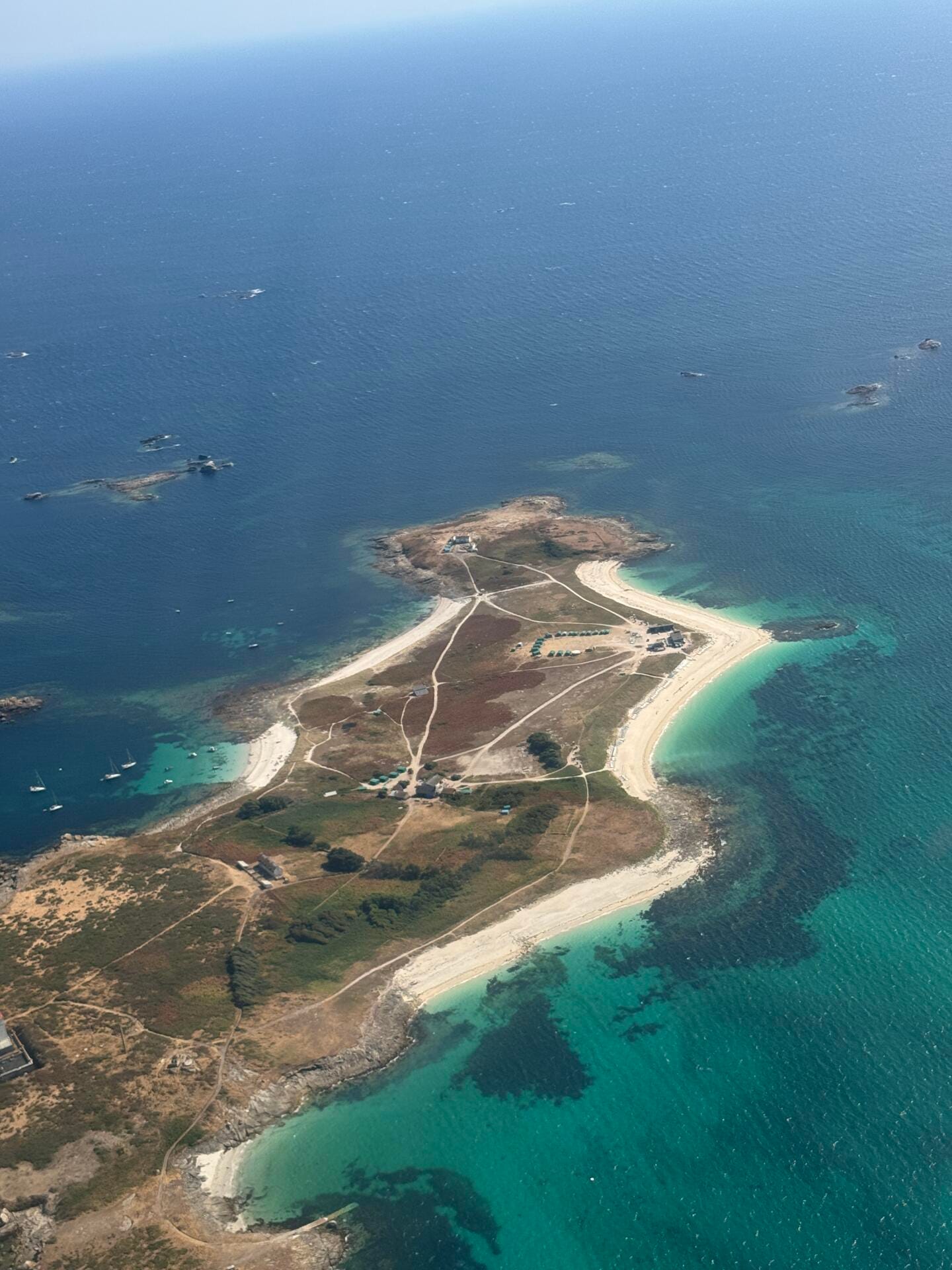 Balade aérienne de l’archipel des Glénans