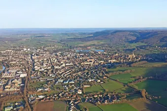 La ville d'Autun