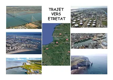 Ballade Aérienne vers Etretat
