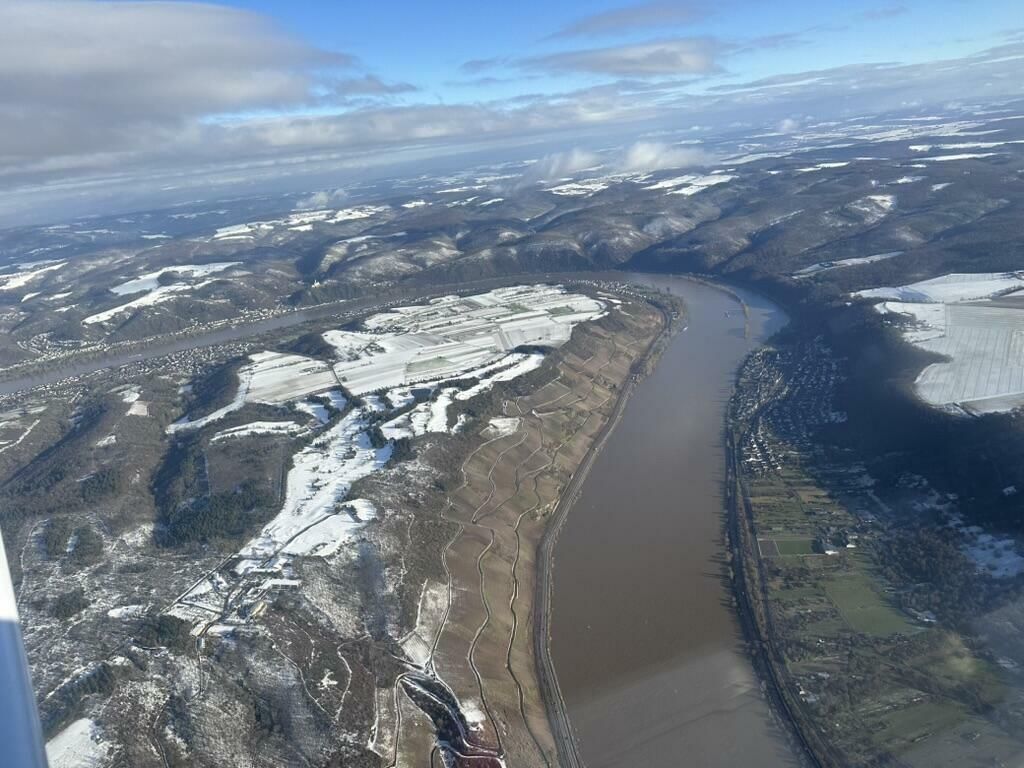 Rhein im Winter